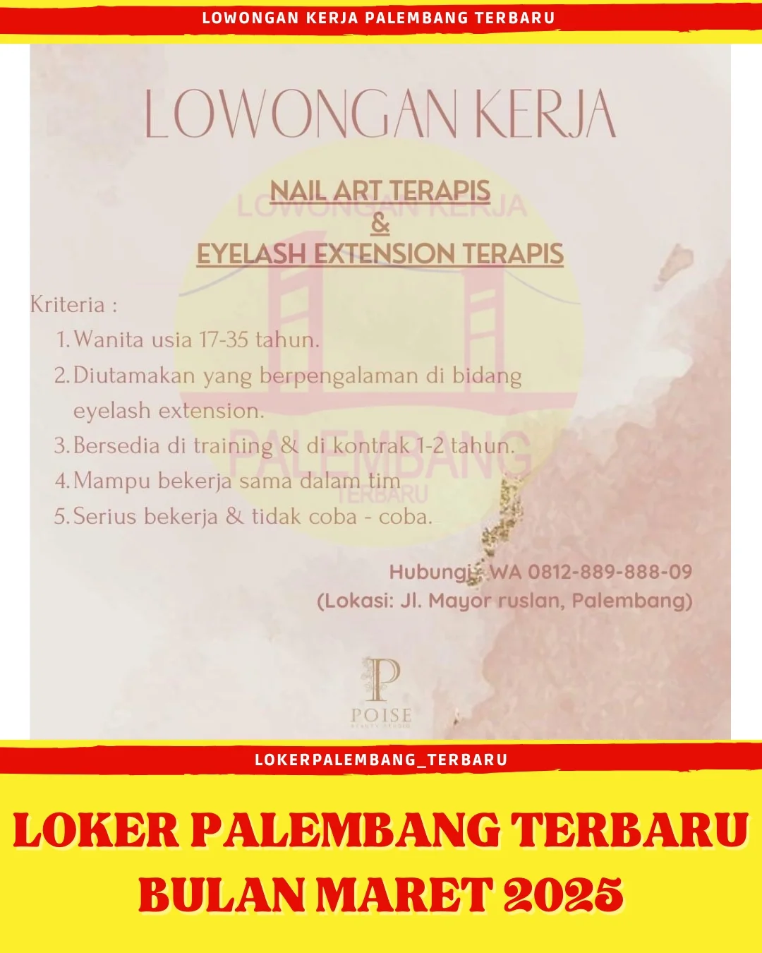 Lowongan Kerja Palembang